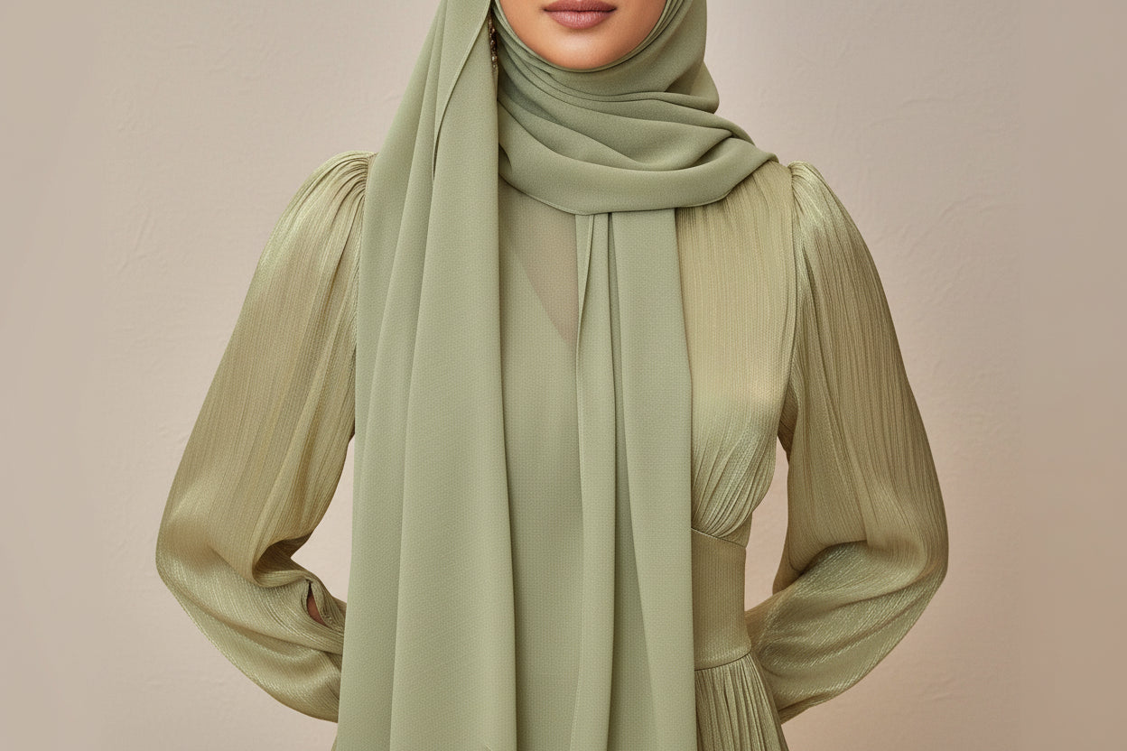 Modesta Women's V-Neck Waist Cinched Slimming Flattering Flowing Dress